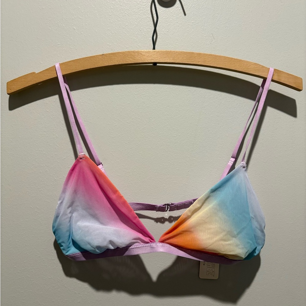 Aerie SMOOTHEZ Ombre Mesh Triangle Bralette